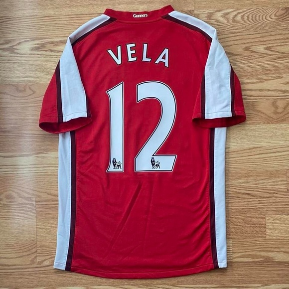 Nike Other - Arsenal Vela 2008 09 10 home Premier League jersey